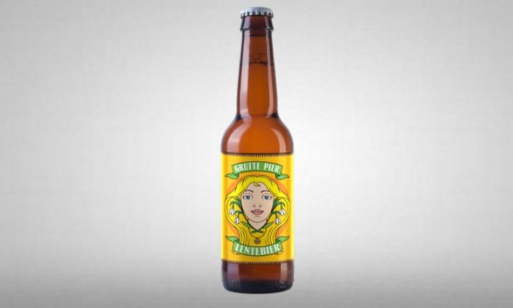 Grutte Pier Lentebier flesje  Grutte Pier Lentebier flesje